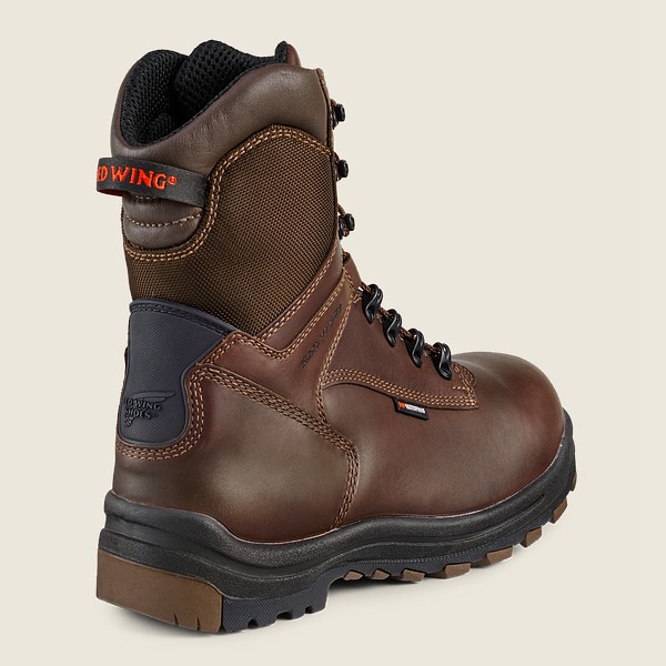 Safety Støvler Herre - Red Wing King Toe® - 8-Inch Insulated Waterproof Csa Toe - Sort/Brune - EHAXW